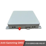 Anti-jamming GNSS, Dual-frequency eight-channel anti-jamming terminal Model TX-009-8CH-BD-WG-DT