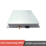 Anti-jamming GNSS, Dual frequency dual anti-jamming antenna terminal Model TX2501-AJS-4CH-DPA